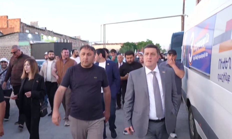 «Ուժեղ Հայաստան» դաշինքը Մասիսում է՝ ուղիղ