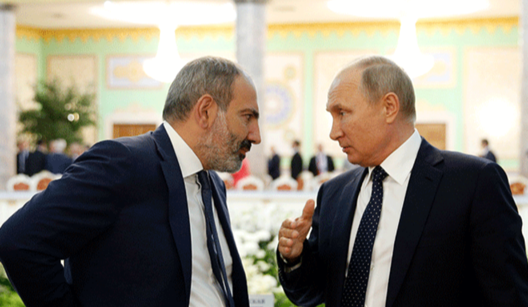 Пашинян проинформировал Путина о сложившейся в Сюникской области ситуации