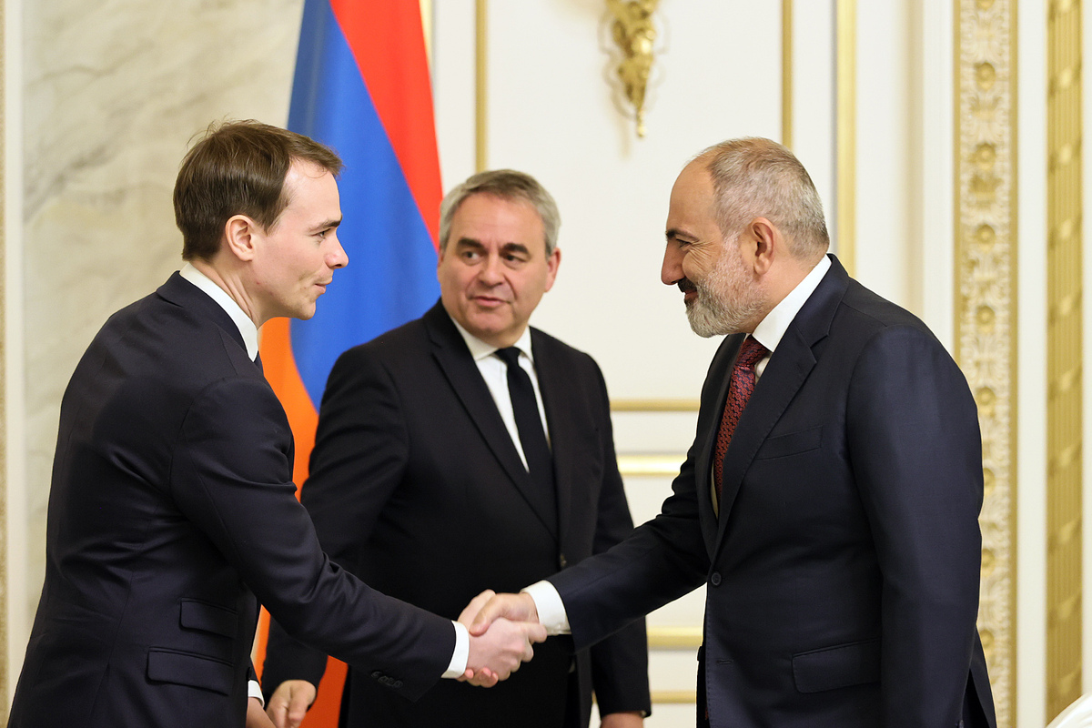 Премьер-министр Пашинян принял председателя Совета региона О-де-Франс
