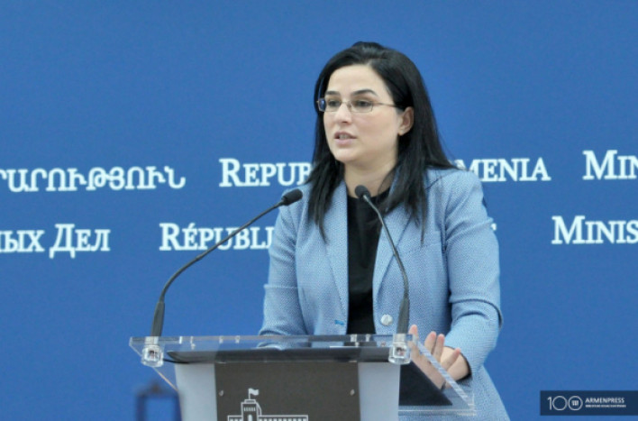 Արցախի ընտրված իշխանությունները պետք է ունենան Արցախի ժողովրդի մանդատը՝ ներկայացնելու վերջիններիս բանակցային գործընթացում․ ԱԳՆ խոսնակ