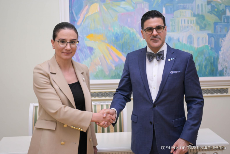 Գլխավոր դատախազն ընդունել է Միջազգային քրեական դատարանի գլխավոր քարտուղարին (տեսանյութ)