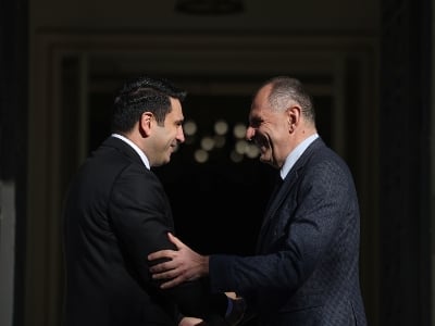 Ալեն Սիմոնյանը Հունաստանի ԱԳ նախարարի հետ քննարկել է «Թրամփի ուղին»