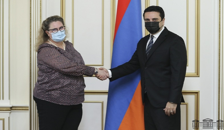 Ալեն Սիմոնյանն ընդունել է Նորվեգիայի նորանշանակ դեսպանին. Քննարկել են գերիների վերադարձման հարցը