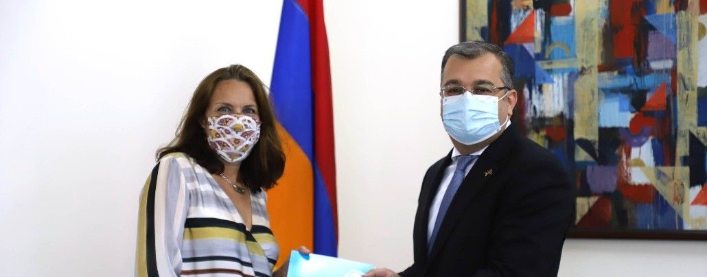 ՀՀ-ում ՄԱԿ-ի մանկական հիմնադրամի ներկայացուցիչն իր հավատարմագրերը հանձնեց ԱԳՆ տեղակալին