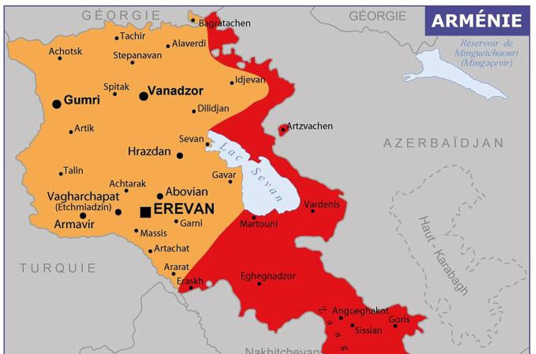 Франция не рекомендует своим гражданам в Армении выезжать на юг страны и в приграничные районы с Азербайджаном