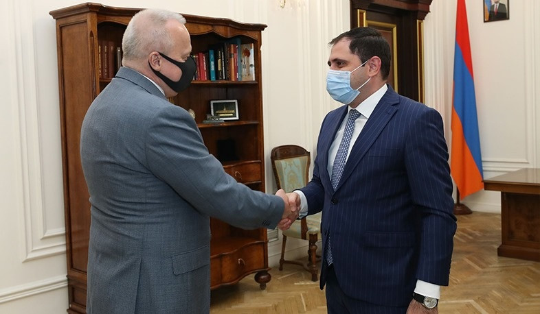 Россия играет важную роль в разблокировании региональных коммуникаций: Сурен Папикян встретился с послом Копыркиным