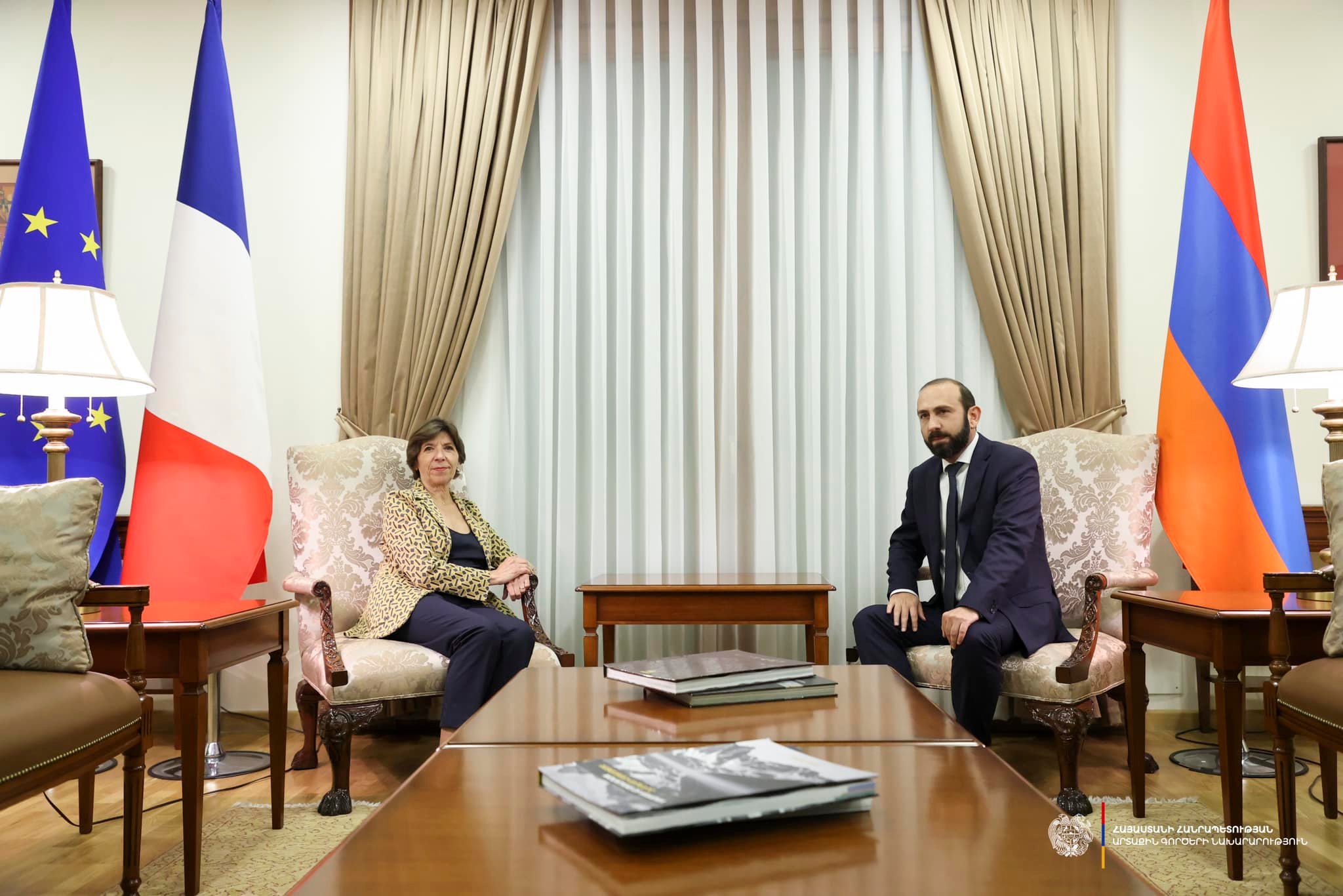 Մեկնարկել է Հայաստանի և Ֆրանսիայի ԱԳ նախարարների հանդիպումը, որին կհաջորդի ասուլիսը (ուղիղ)