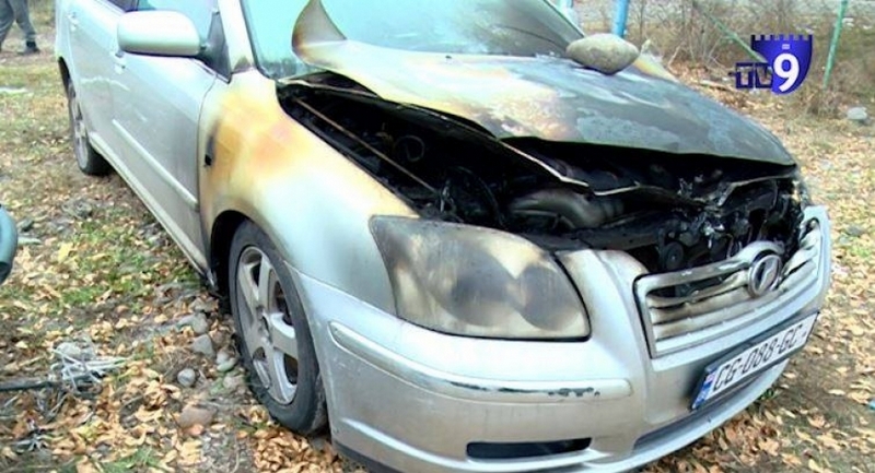 Ախալցիխեում այրվել է հայ համայնքի պատգամավորի մեքենան