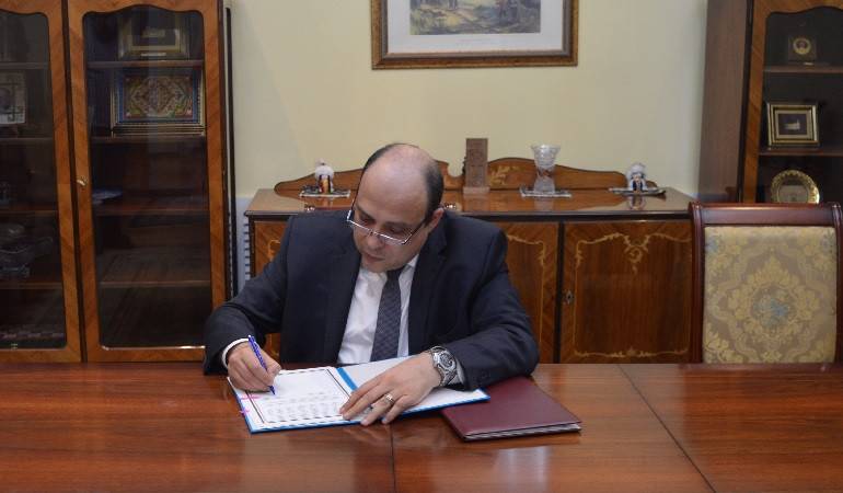 Подписание Соглашения между Правительствами Республикой Армения и Республикой Казахстан