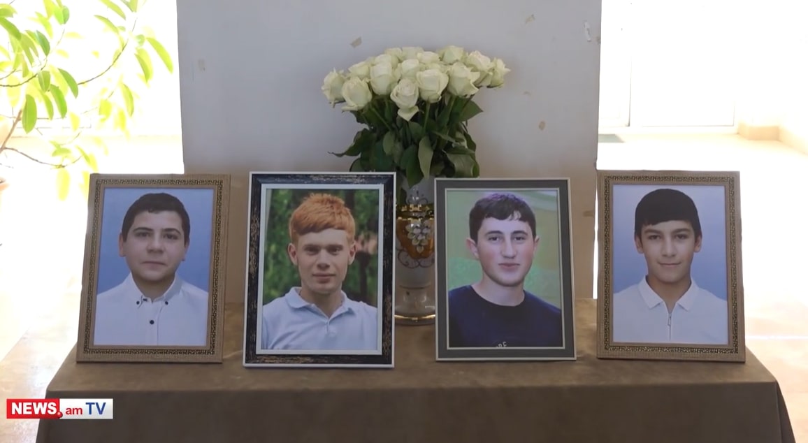 Օշականում ողբերգական ավտովթարից զոհված 4 պատանիները նույն դասարանից էին. տեսանյութ