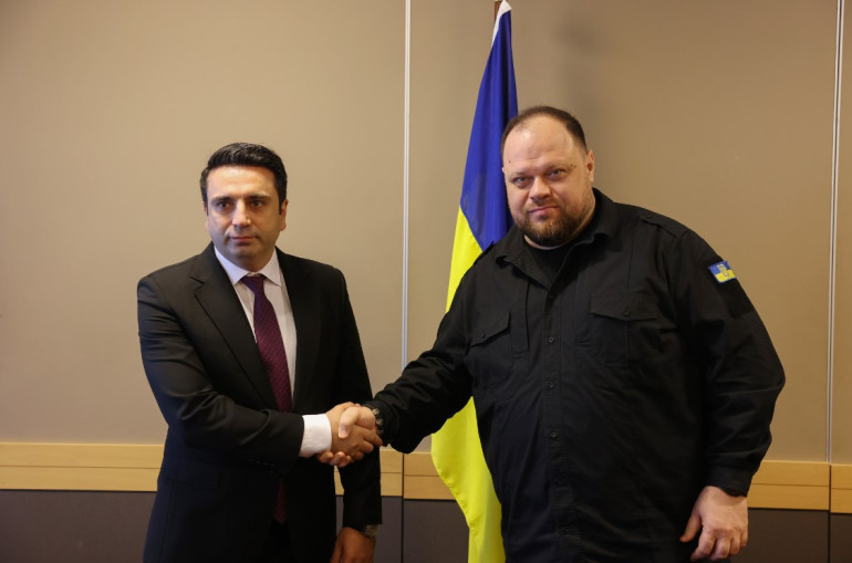 Ալեն Սիմոնյանը Ուկրաինայի Գերագույն ռադայի նախագահին է ներկայացրել ԼՂ հայերի բռնի տեղահանությանը նախորդող իրադարձությունները