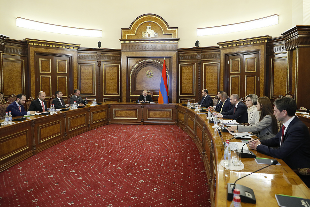 Премьер-министру представлен отчет о деятельности Фонда государственных интересов Армении