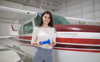 Бежавшая из Сирии армянка создала в Канаде уникальное авиационное устройство