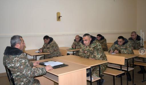5-րդ զորամիավորումում հրամանատարների տեղակալների հավաքներ են անցկացվել