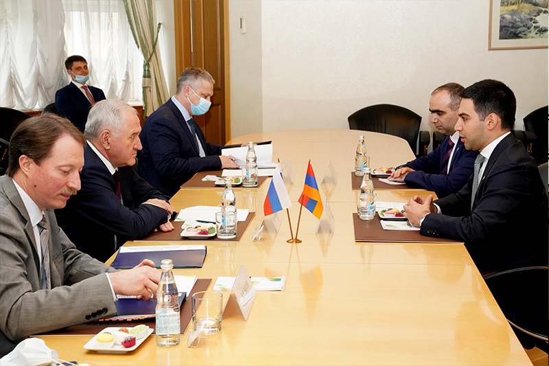 Քննարկվել են մաքսային ոլորտում ՀՀ-ՌԴ և ԵԱՏՄ շրջանակում համագործակցության հարցեր