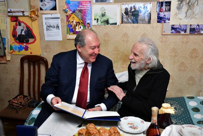 Արմեն Սարգսյանը ցավակցել է Երվանդ Մանարյանի մահվան կապակցությամբ
