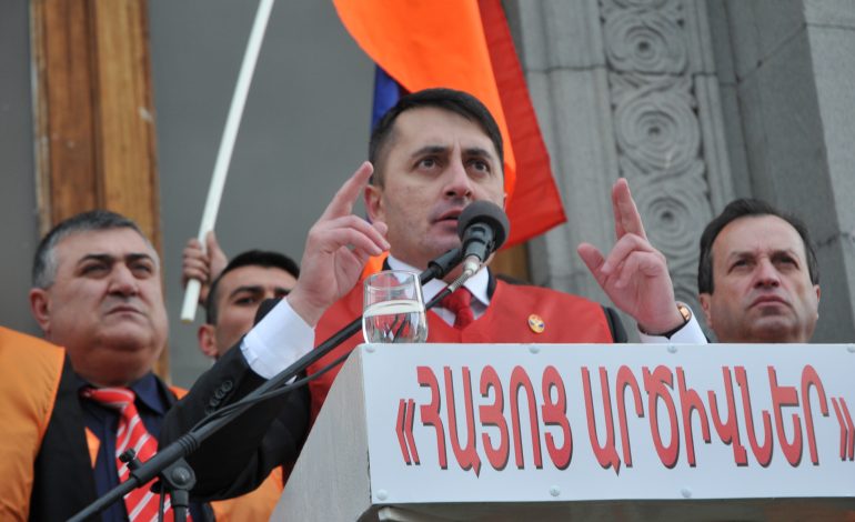 «Армянские Орлы» приветствует требование Генерального штаба об отставке премьер-министра Армении