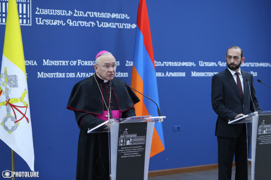 Խնդրում ենք, որպեսզի սուրբ քահանայապետն իր աղոթքներում և հրապարակային ուղերձներում մշտապես շարունակի հիշել հայ ռազմագերիներին. Արարատ Միրզոյան