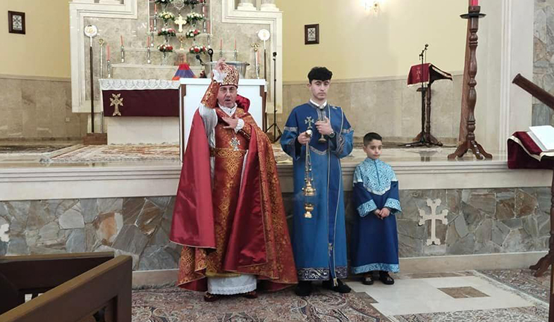 Էրբիլի հայկական Սուրբ խաչ եկեղեցում մատուցվել է Սուրբ Պատարագ