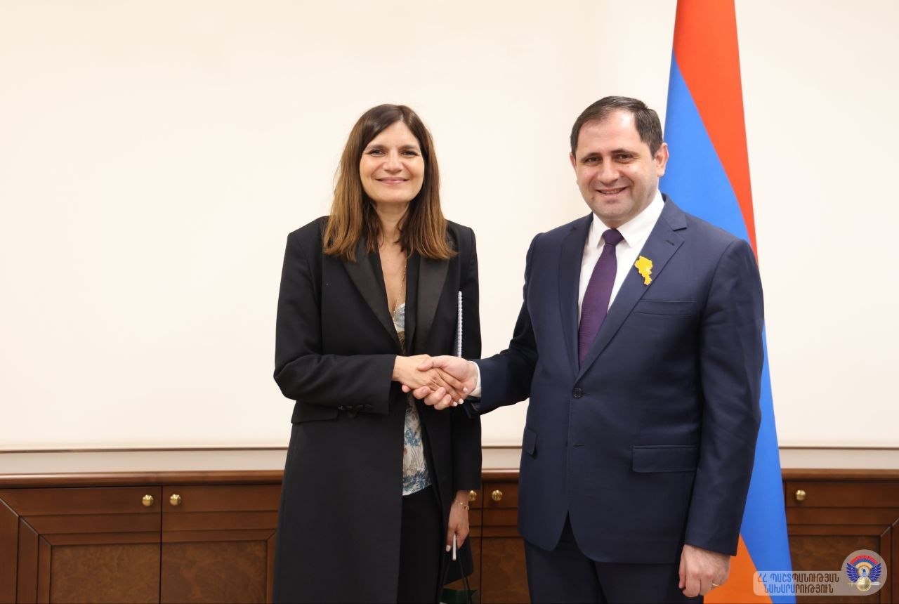 Պապիկյանը և Ալիս Ռուֆոն քննարկել են պաշտպանության ոլորտում Հայաստան-Ֆրանսիա համագործակցության հարցեր