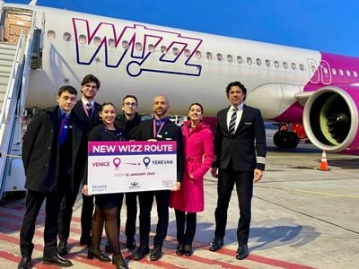 Մեկնարկել են Wizz Air ավիաընկերության Վենետիկ-Երևան- Վենետիկ երթուղով չվերթերը
