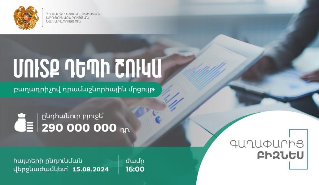 Յուրաքանչյուրին մինչև տաս միլիոն ՀՀ դրամ․ նախարարությունը դրամաշնորհային մրցույթ է հայտարարել