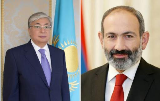 Նիկոլ Փաշինյանին շնորհավորական ուղերձ է հղել Ղազախստանի նախագահը