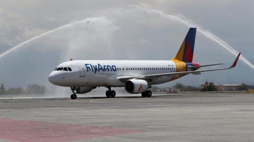 Fly Arna-ն իրականացրել է Երևան-Թբիլիսի առաջին չվերթը