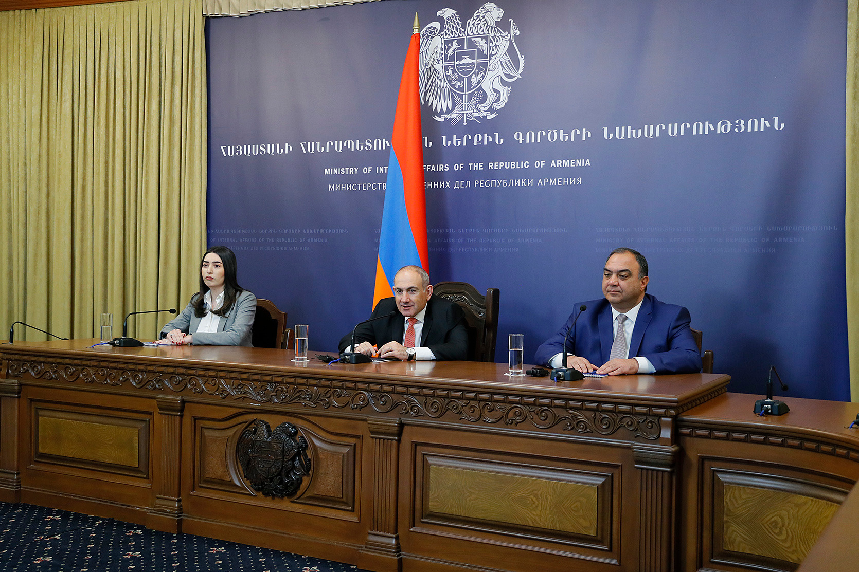 Նախարարության պրոֆեսիոնալ թիմը կշարունակի քայլեր ձեռնարկել հանրային անվտանգության է՛լ ավելի բարձր մակարդակ երաշխավորելու ՀՀ քաղաքացու համար. ՆԳ նախարար