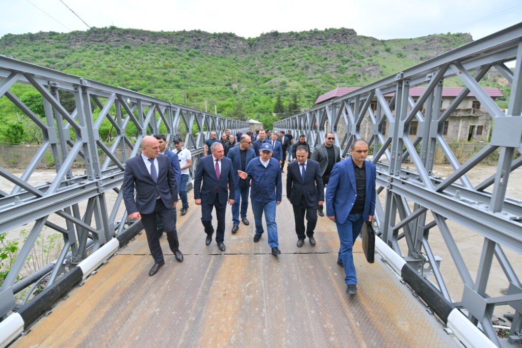 Ժամանակավոր կամրջի կառուցման բյուջեն կազմում է 53 մլն դրամ․ Փաշինյանը Լոռու մարզում է