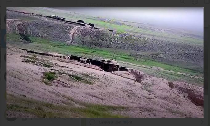 Пресс-служба Армии обороны Арцаха опубликовала видеозапись миномётного обстрела армянских позиций со стороны ВС Азербайджана