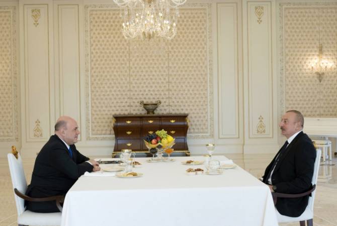 Մտադիր ենք ավելացնել երթևեկության ծավալները «Հյուսիս-Հարավ» միջանցքով. Միշուստինը՝ Ալիևին