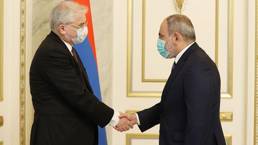 Վարչապետն ընդունել է ԵԱՀԿ ՄԽ ռուսաստանցի համանախագահին․ քննարկել են ԼՂ հակամարտության կարգավորման ուղիները