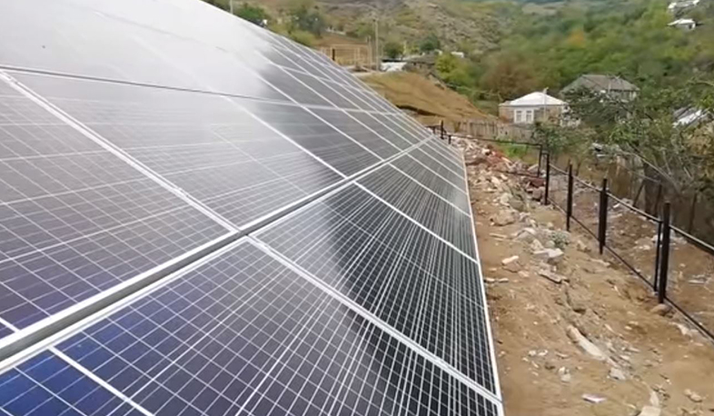 Նոյեմբերյանում տեղադրվել են արևային կայաններ