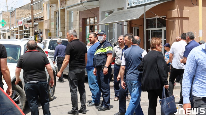 Ախալքալաքի կենտրոնում զանգվածային ծեծկռտուք է տեղի ունեցել