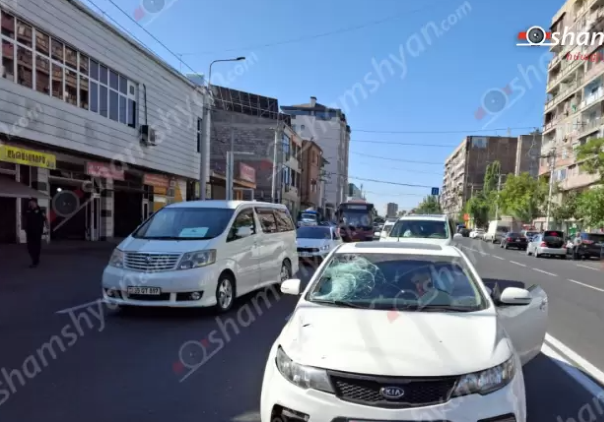Երևանում «Kia»-ն վրшերթի է ենթարկել փողոցը չթույլատրելի հատվածով անցնող հետիոտնին
