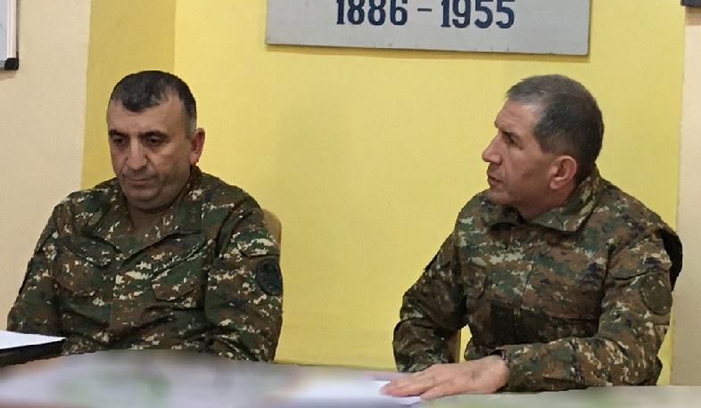 ՀՀ ԶՈւ գլխավոր շտաբի պետն այցելել է Սյունիքի մարզ