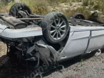 Արագածոտնում «Ford Fusion»-ը բախվել է քարերին և գլխիվայր շրջվել. կա 6 տուժած