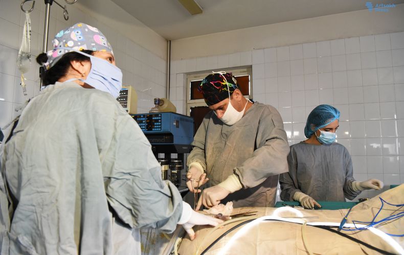 Մոսկվայից ժամանած բժիշկը Ստեփանակերտում վիրահատություններ է իրականացրել
