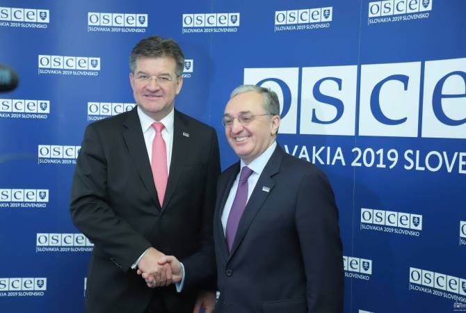 Мнацаканян представил председателю ОБСЕ последние развития в процессе карабахского урегулирования