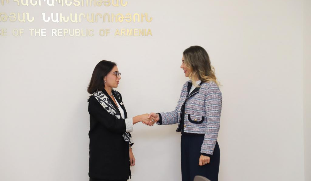 Սրբուհի Գալյանն ընդունել է ՄԱԿ-ի Բնակչության հիմնադրամի հայաստանյան գրասենյակի ղեկավարին