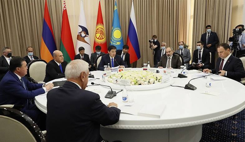 Премьер-министр принял участие в заседании Евразийского межправительственного совета в узком составе