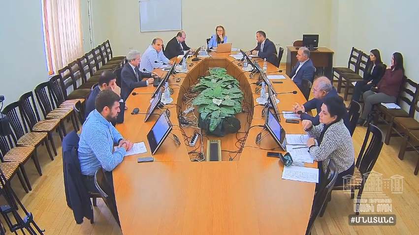 ԱԺ ֆինանսավարկային և բյուջետային հարցերի մշտական հանձնաժողովի նիստ. Ուղիղ հեռարձակում