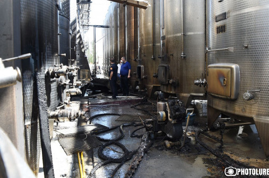 «Պռոշյանի Գինու-կոնյակի գործարանի» պայթյունը՝ լուսանկարներով