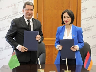Ստորագրվել է Հայաստանի և Թուրքմենստանի միջև մշակույթի բնագավառում 2023-2025 թթ համագործակցության ծրագիրը