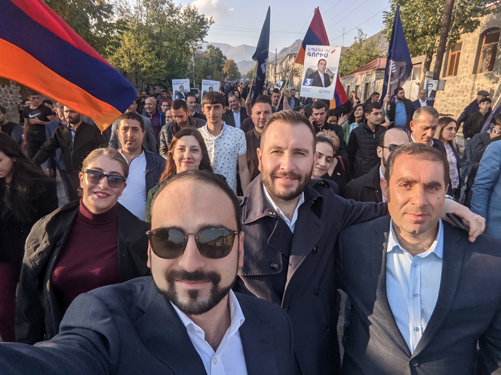 Ավինյանը ՔՊ գործընկերների հետ մասնակցել է Գորիսում ընթացող քարոզարշավին