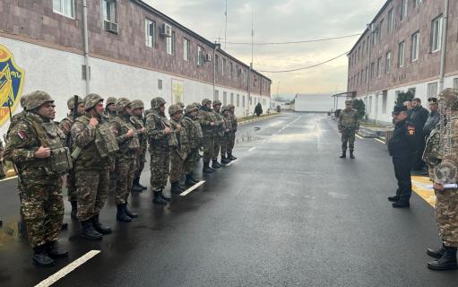 ՀՀ ՊՆ ՌՈ զինծառայողները մեկնել են մարտական հերթապահության