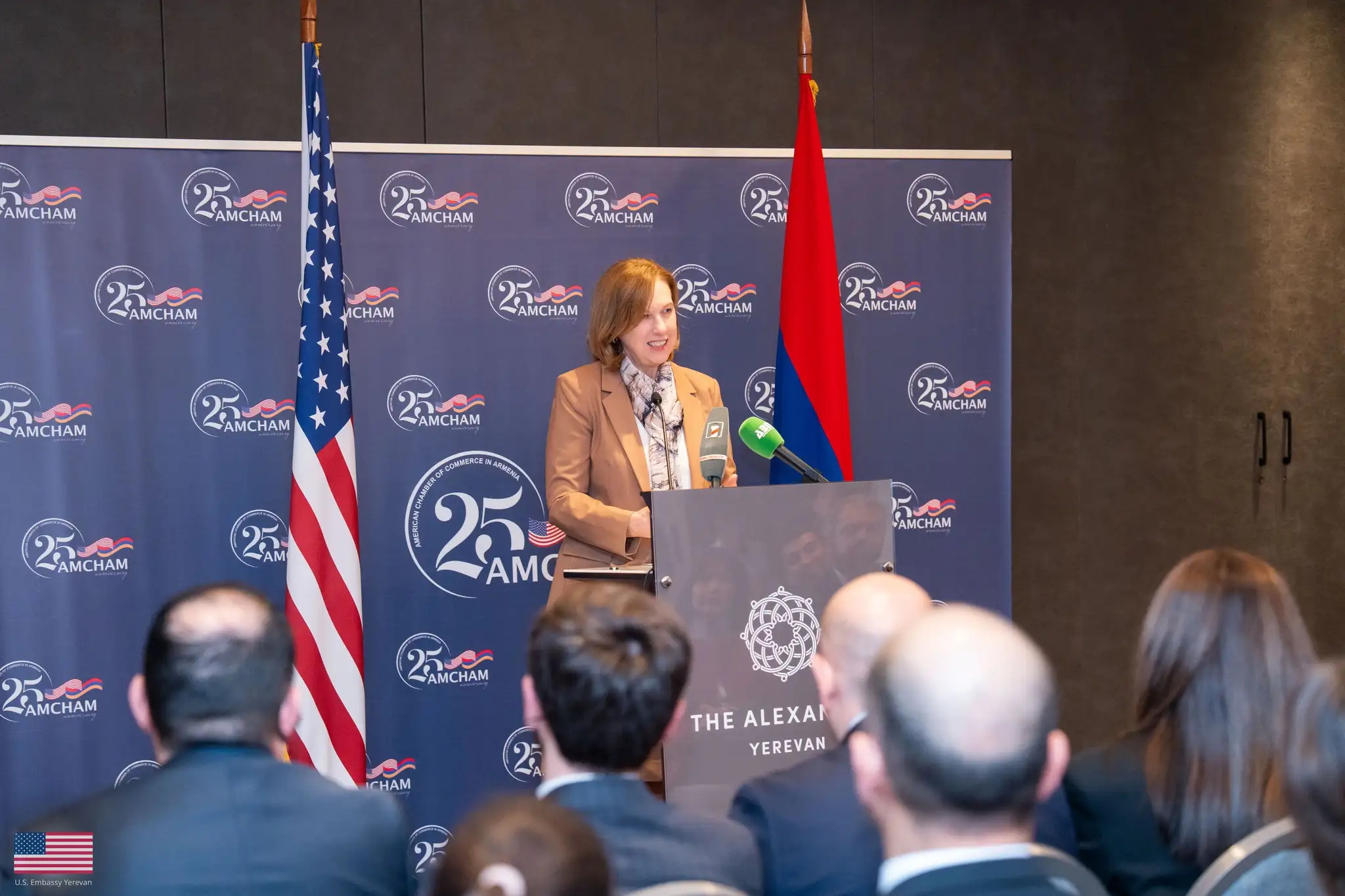 ԱՄՆ դեսպանն ընդգծել է խաղաղության ճանապարհին առաջընթացը և «Թրամփի ուղի» նախագծի մեկնարկը