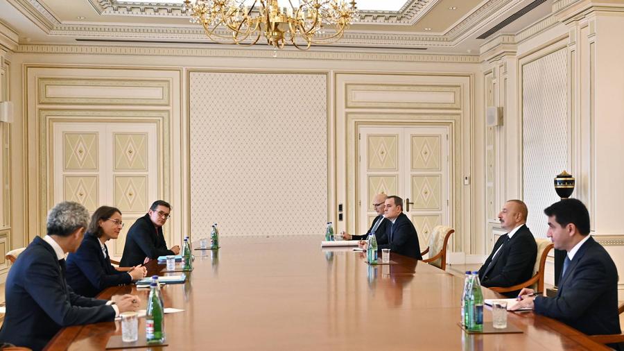 Ադրբեջանի նախագահը ընդունել է Մակրոնի՝ Եվրոպայի և Թուրքիայի հարցերով խորհրդականին