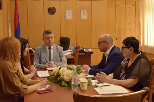 Ֆին փորձագետին ներկայացվել է «Հայհիդրոմետ» ՊՈԱԿ-ի ներկայիս կառուցվածքը